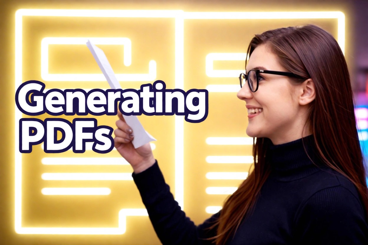 Generating PDFs